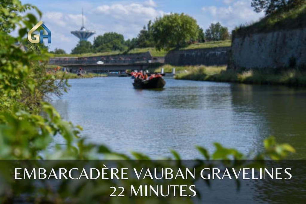 Villa Marine*La Capitainerie Coudekerque-Branche Exteriör bild