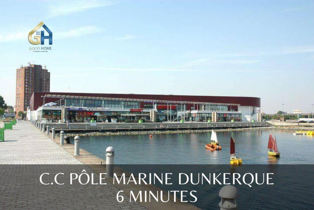 Villa Marine*La Capitainerie Coudekerque-Branche Exteriör bild